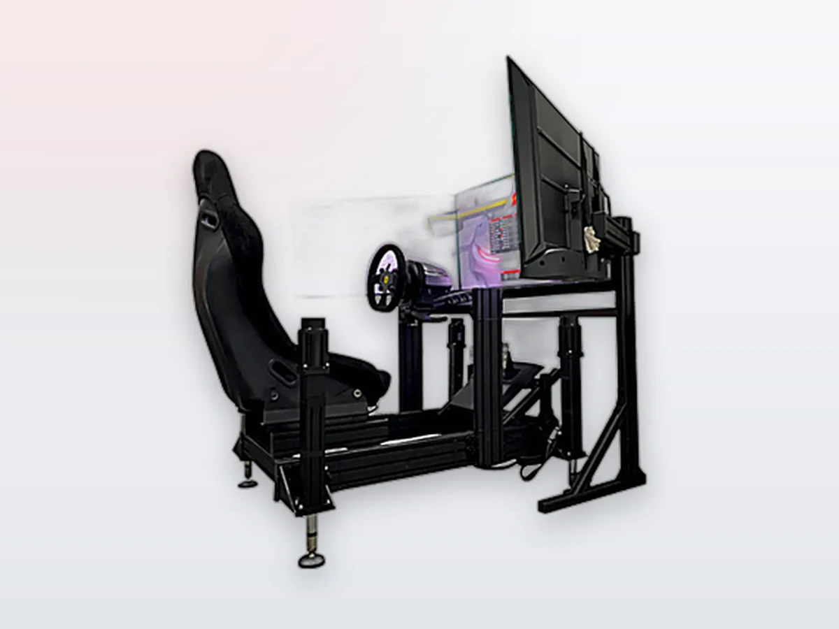 GT4 Racing 1.0, три изогнутых экрана 32